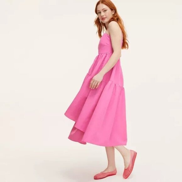 Size 1X 2X 3X | Women's Tiered Ruffle Midi Tank Dress kate spade ny x Target - Picture 4 of 9